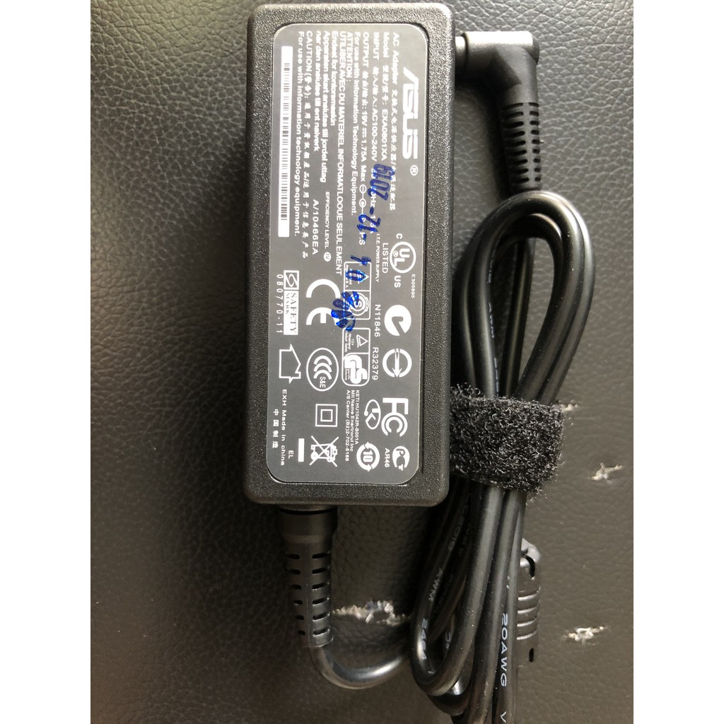 Sạc Laptop Asus 19V 1.75a Chân Nhỏ Mini tặng kèm dây nguồn