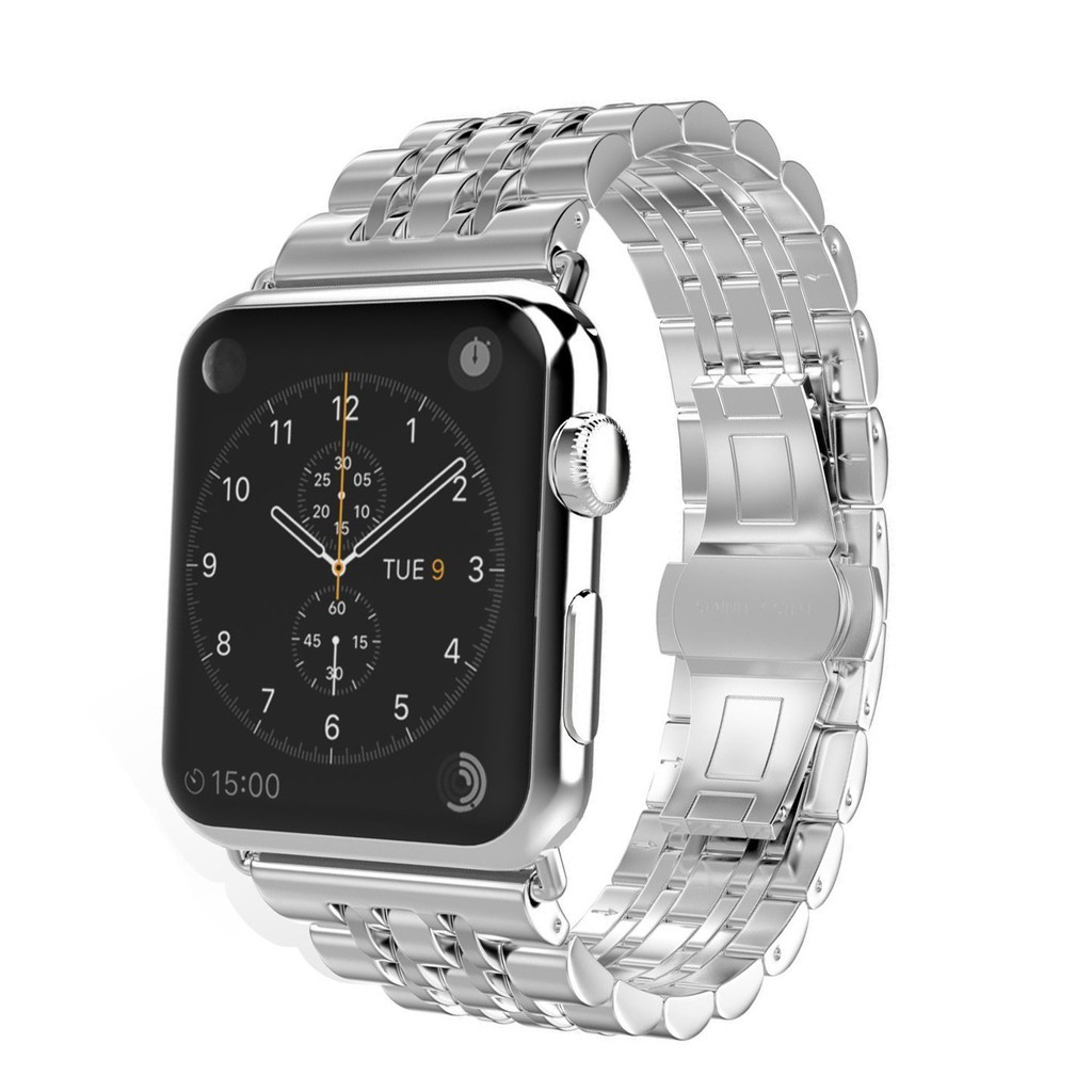 Dây đeo đồng hồ Apple Watch mắt xích 42mm bởi chocongnghevn