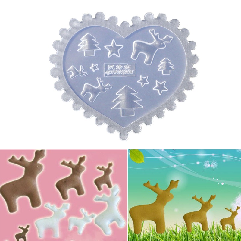 Khuôn Silicone Tạo Hình Trang Trí Móng Tay 3D DIY