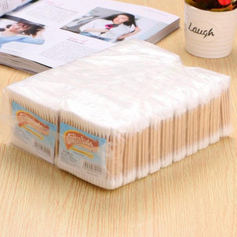Bộ 80 tăm bông 2 đầu dùng vệ sinh
