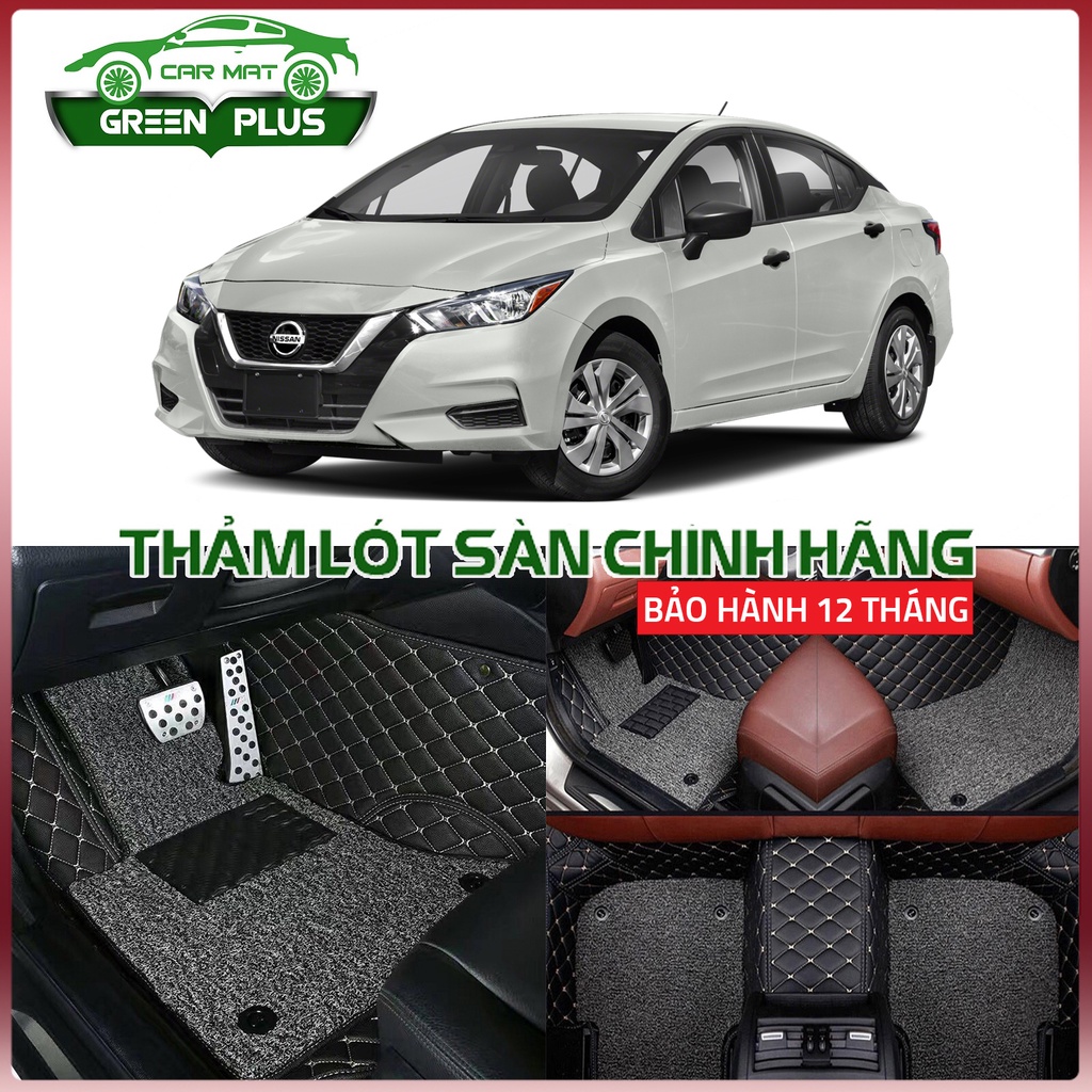 Thảm lót sàn ô tô 6D Nissan Almera chống nước, không mùi, phủ kín 90% sàn xe