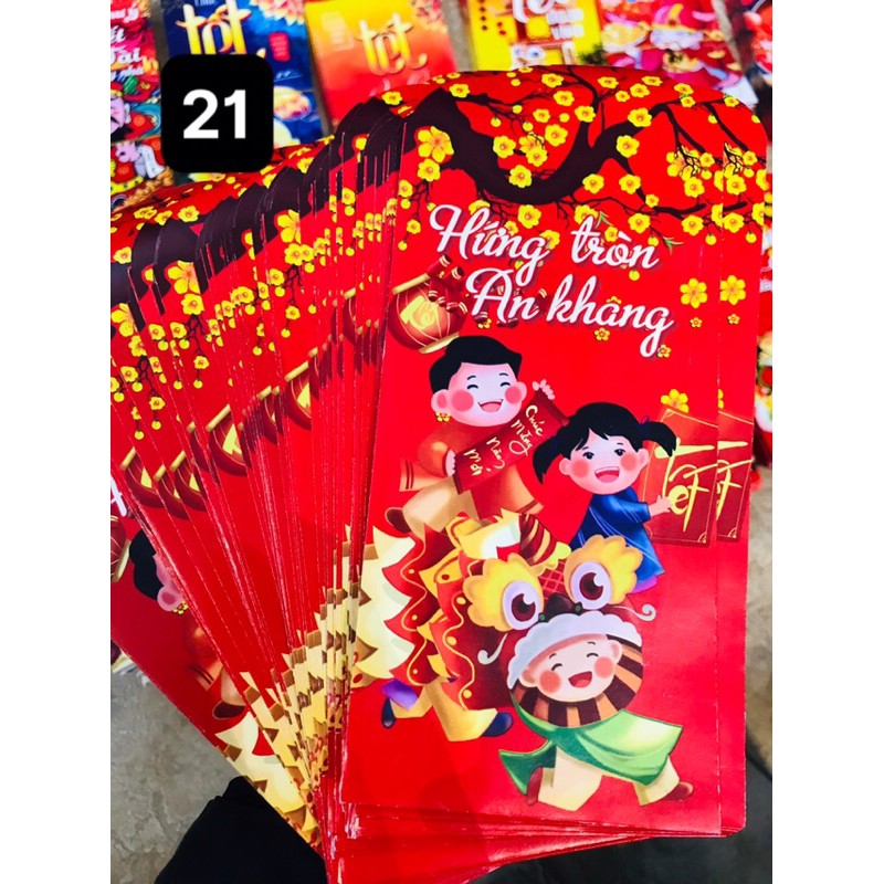 [SALE] Combo 10 bao lì xì đầu năm hàng đẹp giá rẻ