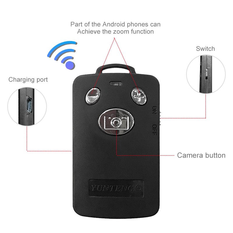 Gậy tự sướng Bluetooth 3 trong 1 điều khiển từ xa | BigBuy360 - bigbuy360.vn