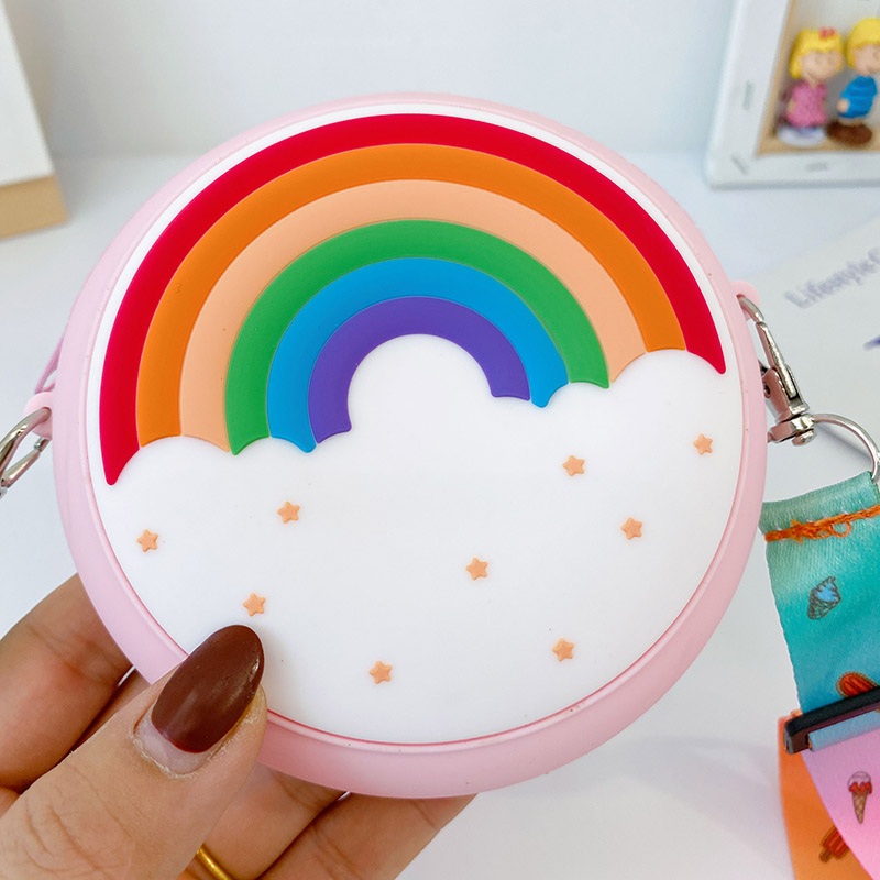 Túi đeo chéo hình bánh donut xinh xắn dễ thương cho bé