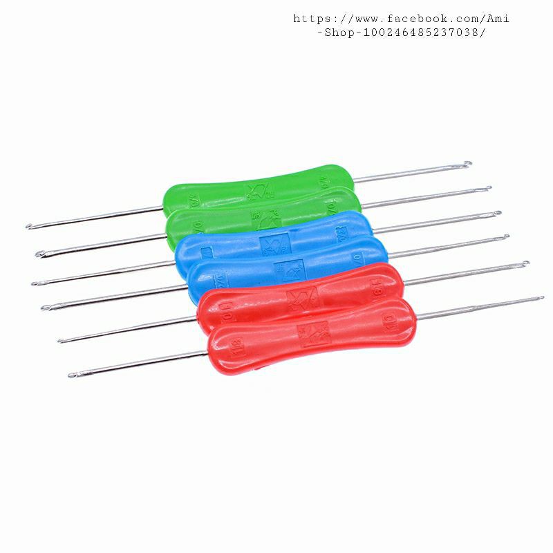 Kim móc cán nhựa 2 đầu