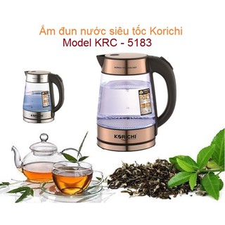 Siêu tốc thủy tinh siêu bền korichi- krc 5183-1.7l