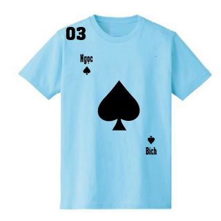 Combo áo thun in hình theo yêu cầu