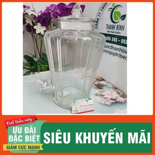 Bình sọc khế 8897 - 8 lit - hũ ngâm sâm 8 lit