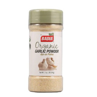 Bột tỏi hữu cơ badia mỹ 85g