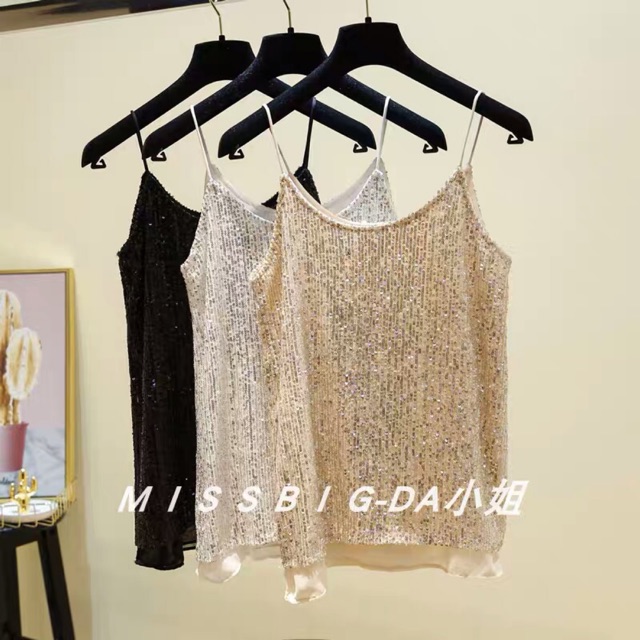 Áo dây kim sa bling bling