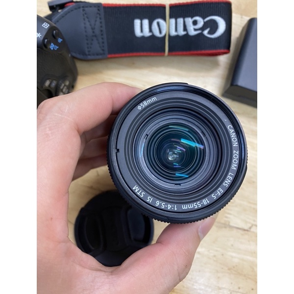 Máy ảnh canon 760D  kit 18-55stm