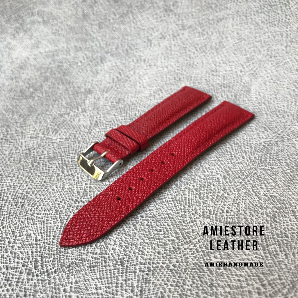 [ Uy Tín ] Dây Đồng Hồ Da Bò - Da Bò Thật - Amiestore Leather