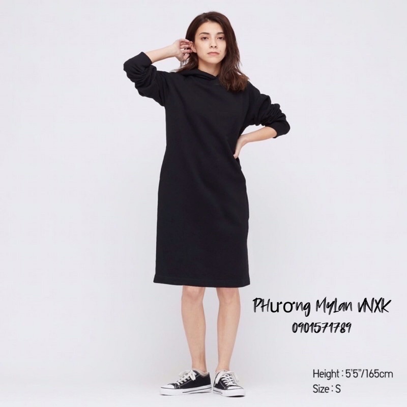 ĐẦM U.N.I hoodie xuất nhật nỉ da cá thoải mái [HÀNG TỐT] | BigBuy360 - bigbuy360.vn