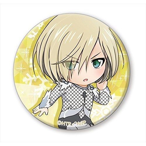 Huy hiệu cài áo IN HÌNH Yuri on ice anime chibi dễ thương tiện lợi m1