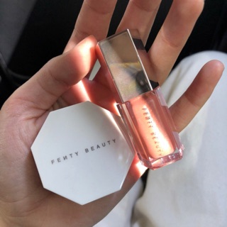 [AUTH BILL MỸ] Set Son bóng + phấn bắt sáng Fenty Beauty Bomb Baby Mini Lip And Face Set