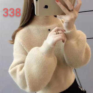 Áo len nữ lông thỏ siêu mịn