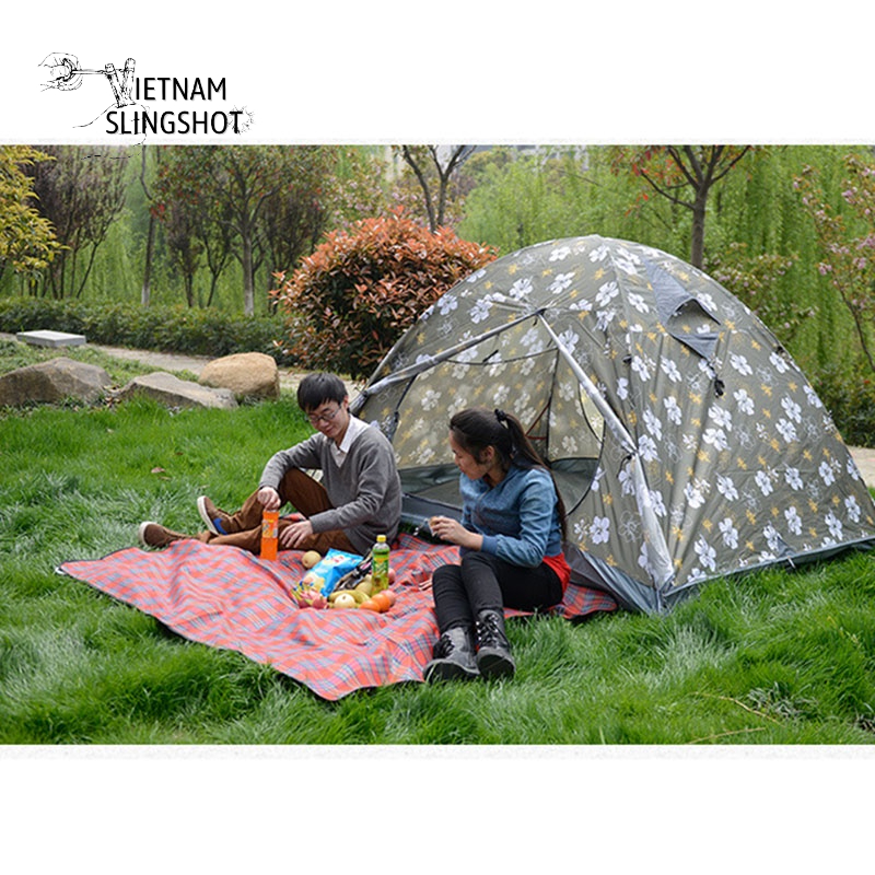 Thảm dã ngoại, Thảm du lịch gấp gọn chống thấm nước tốt , đi phượt, cắm trại gấp gọn tiện lợi