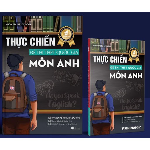 Sách Luyện Thi - Thực Chiến Đề Thi THPT Quốc Gia môn Anh