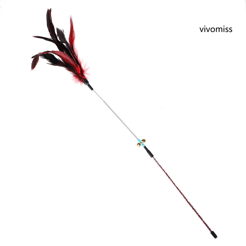 Gậy đồ chơi gắn lông vũ vui nhộn dành cho mèo