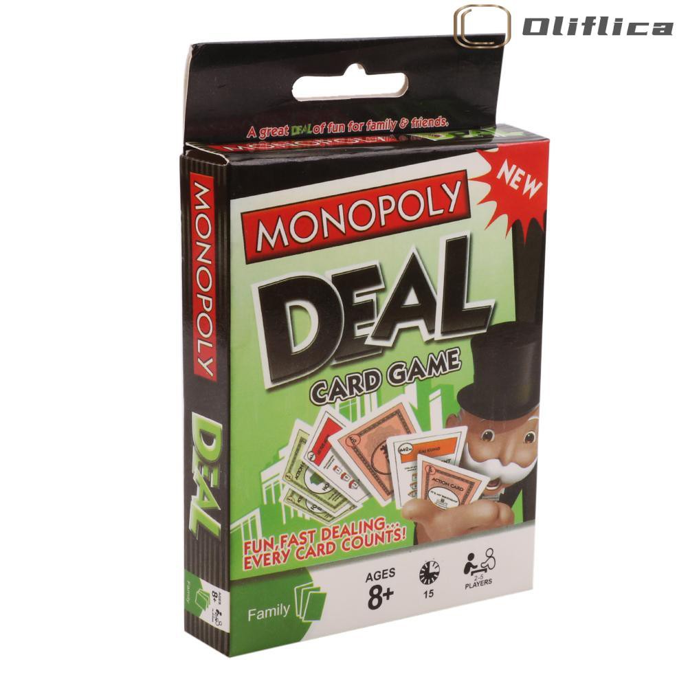 Mới 1 Hộp Thẻ Chơi Game Monopoly Deal