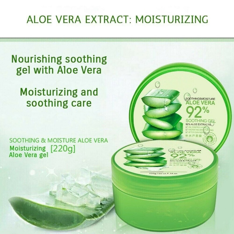 [Hàng mới về] Gel nha đam nguyên chất 220g chất lượng cao