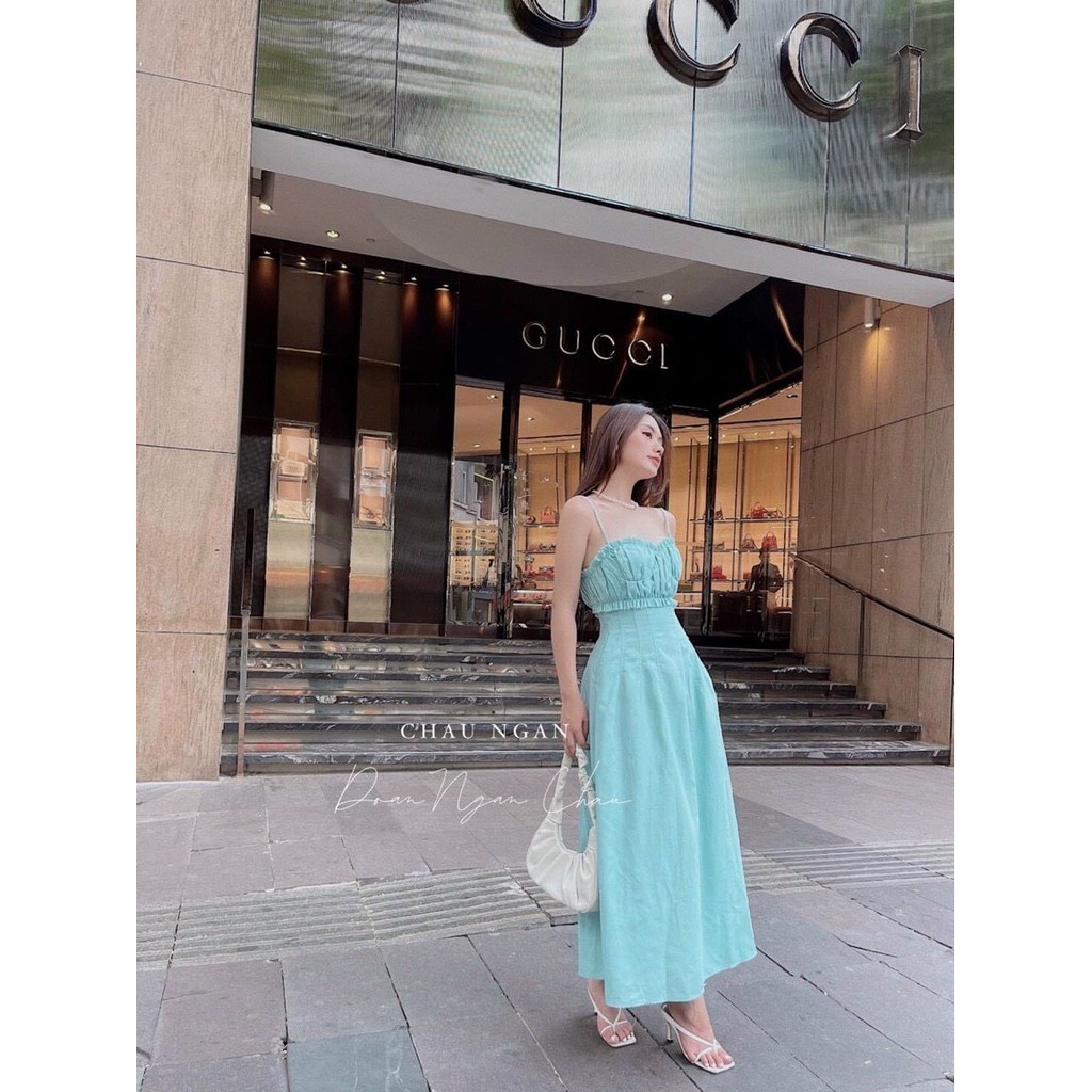 Đầm Maxi Dài 2 Dây [GIÁ SIÊU RẺ] - Đầm Maxi Dài 2 Dây, Thướt Tha Dịu Dàng ❤️ MAZING HOTTEEN SHOP ❤️