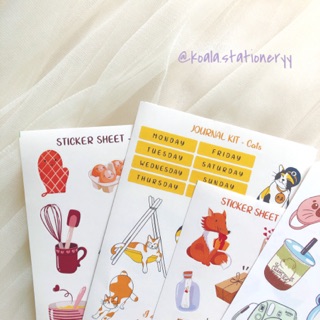 Bullet Journal Sticker: Combo sticker “Cozy 2”
