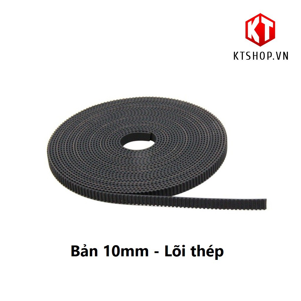 Dây đai GT2 lõi thép 1m bản 10mm