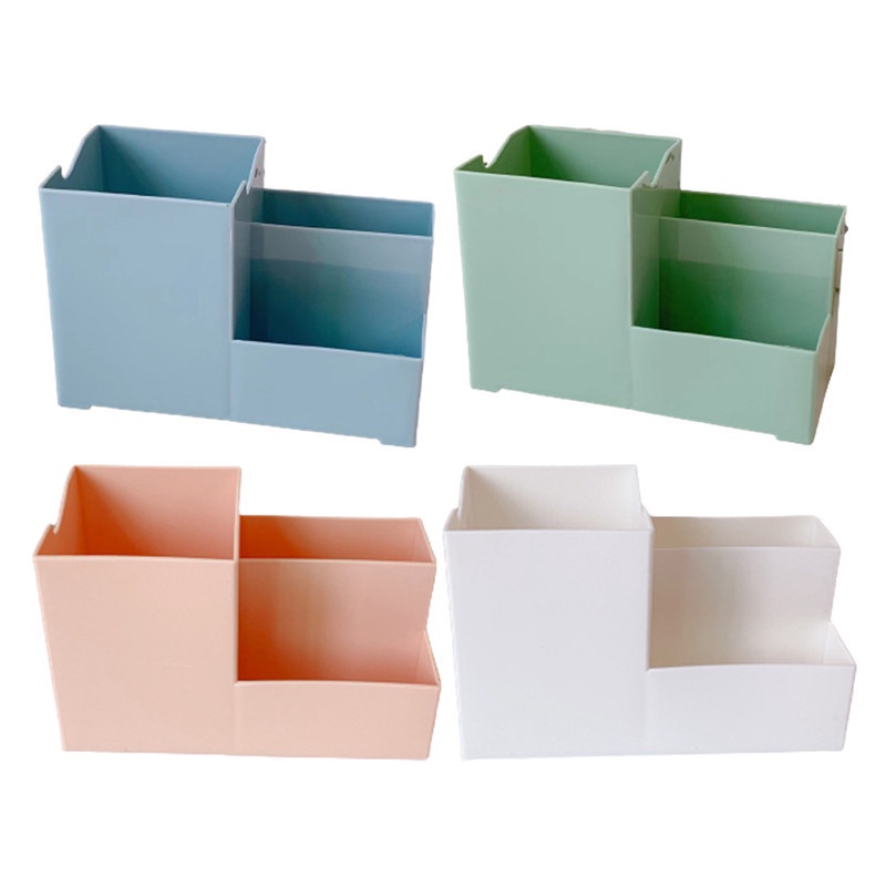 Hộp đựng bút/điện thoại để bàn bằng nhựa nhiều màu sắc đa năng