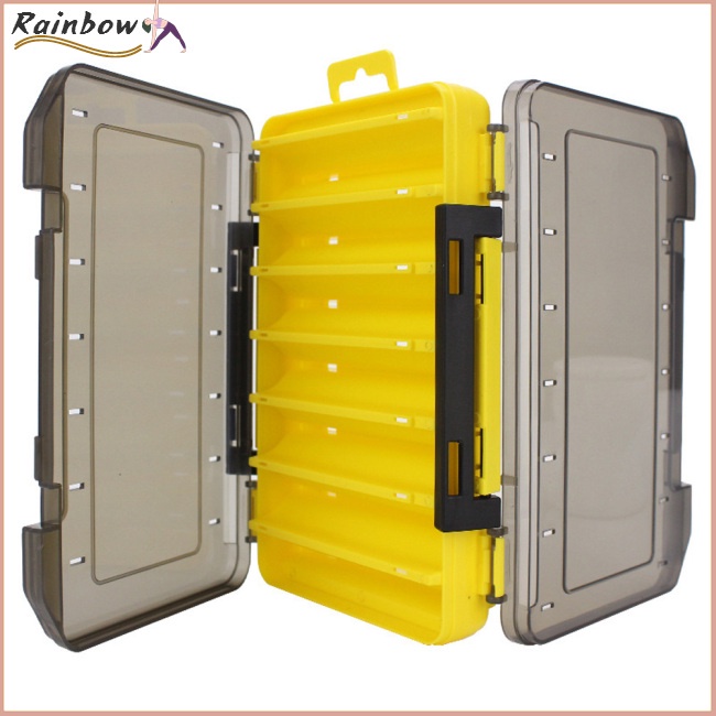 Hộp Đựng Mồi Câu Cá Tôm Hai Mặt Bằng Nhựa Và Gỗ Đa Năng