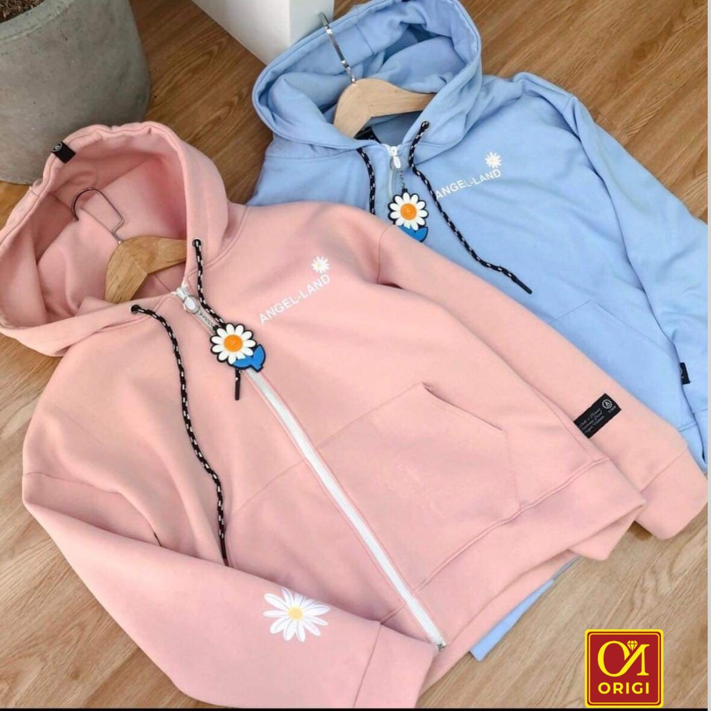 Áo Khoác Nỉ Hoodie Chữ A Hoa Cúc Chất Nỉ Ngoại Dày Dặn Hàng Chuẩn Shop SUZY | BigBuy360 - bigbuy360.vn