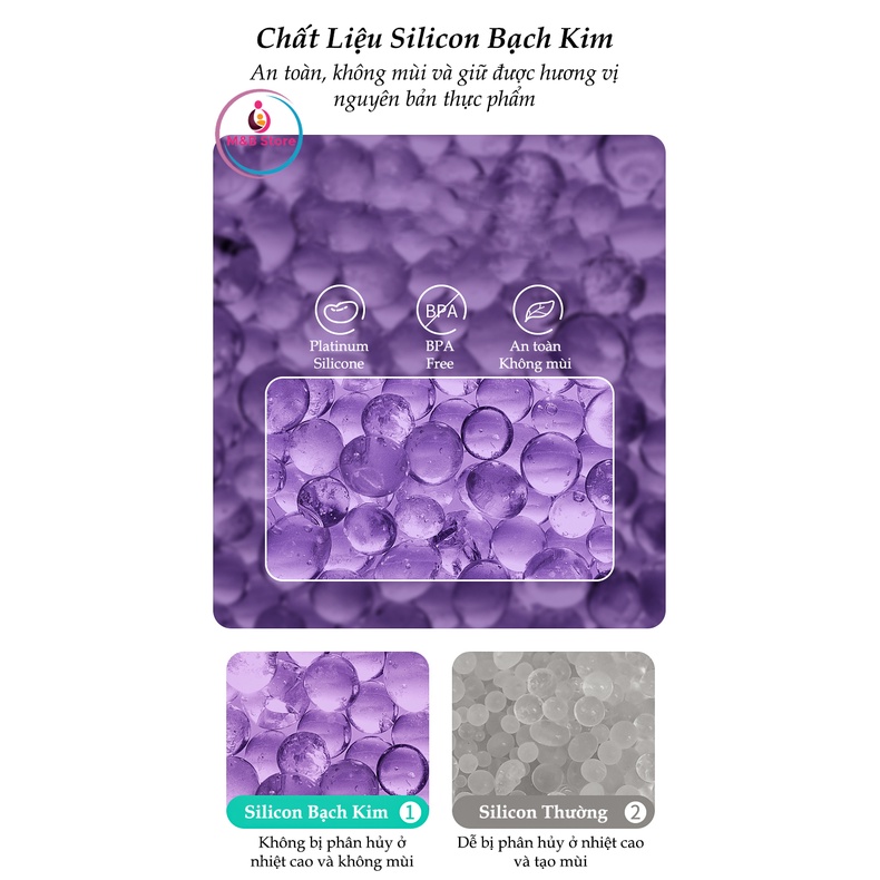 Khay/Khuôn Làm Bánh Chống Dính, Chất Liệu Silicon Bạch Kim - KUB