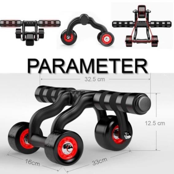 CON LĂN TẬP BỤNG AB WHEEL