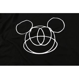 Mickey Mouse Print Dress Simplicity【hcx】