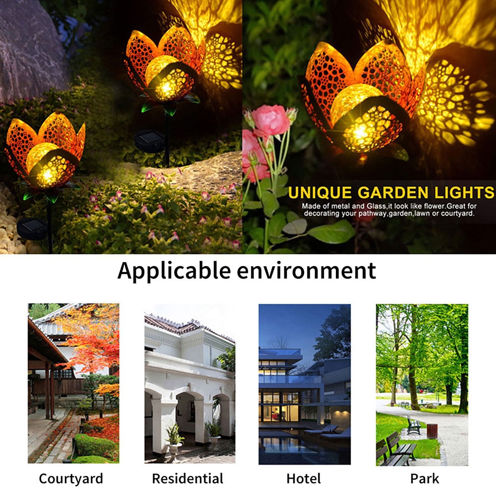 Đèn led năng lượng mặt trời chống thấm nước trang trí lối đi
