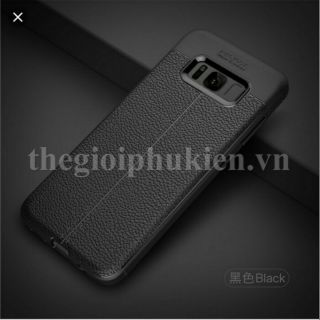 Ốp lưng dẻo vân da Auto Focus cho galaxy s8