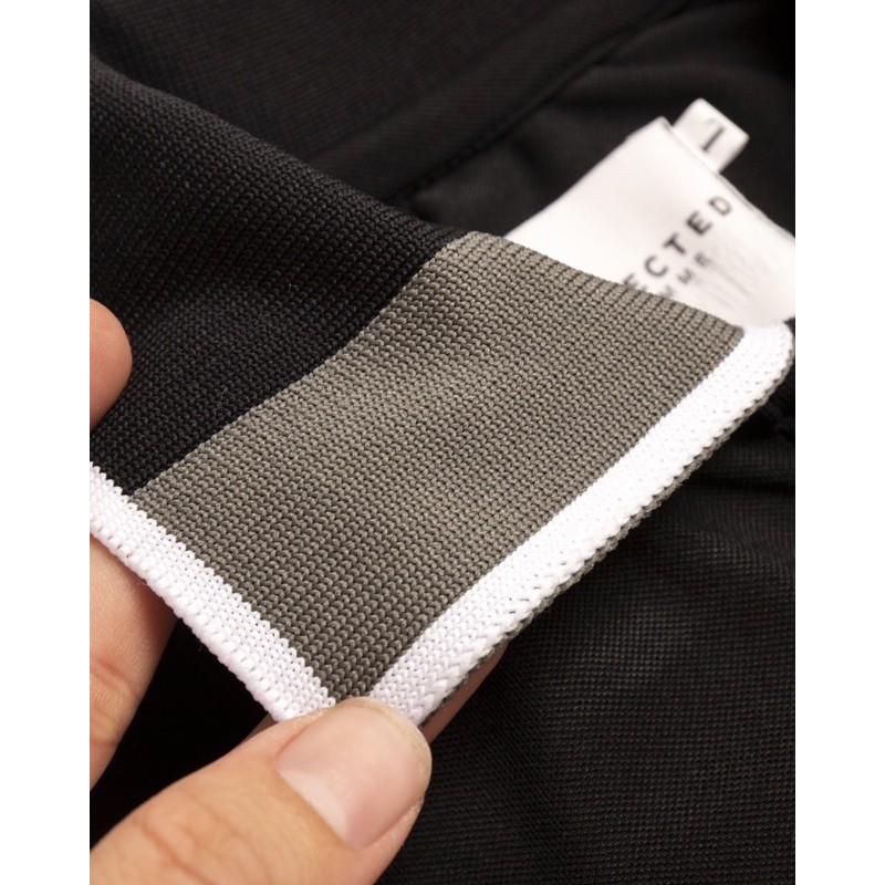 ANA12 - ÁO POLO NAM TRƠN CỔ PHỐI