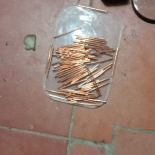 1 đôi Kim hàn cell pin hợp kim 3ly.