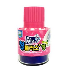 Cốc thả bồn cầu tẩy xanh toilet Hàn Quốc Mr.Fresh 180g hương Ly