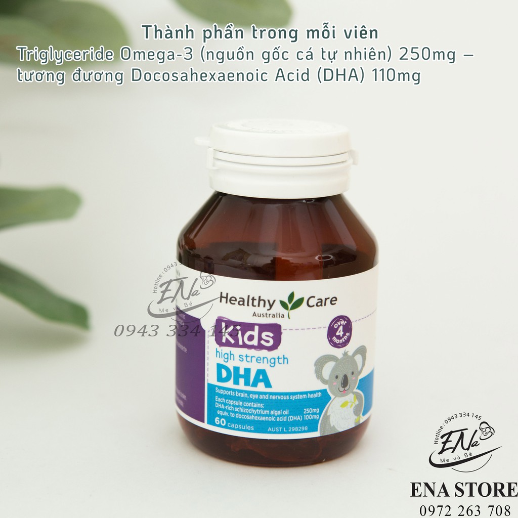 Viên uống DHA Healthy Care 60 viên