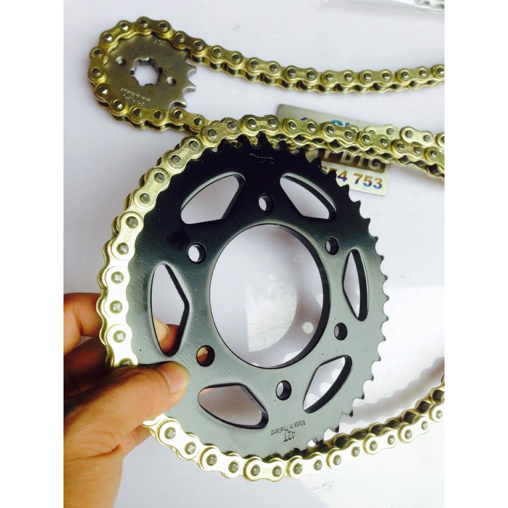 nhông sên dĩa exciter recto