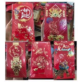 Combo 50 bao lì xì tờ lớn