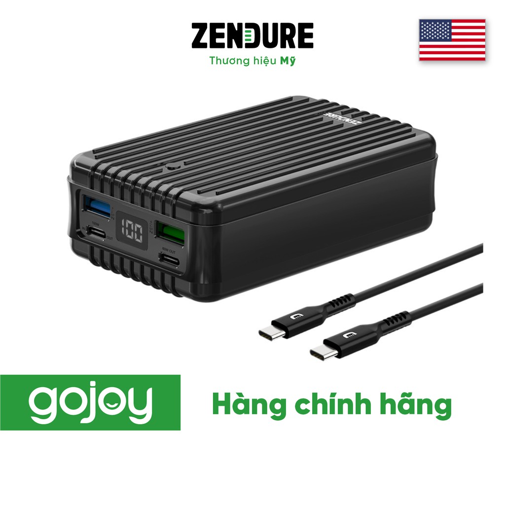 Pin dự phòng 27.000mAh typeC (100W) ZENDURE ZDA8PDP - Bảo hành chính hãng 2 năm