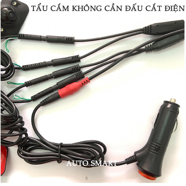 Camera 360 ô tô quan sát 4 hướng quanh xe (gồm Màn hình và bộ 4 camera). Bảo hành 1 năm | BigBuy360 - bigbuy360.vn