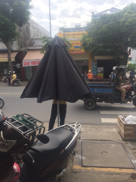 Ô DÙ CHÍNH TÂM 3M MÀU ĐEN_CHƯA BAO GỒM CHÂN ĐẾ
