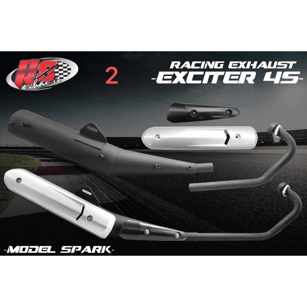 BÔ TĂNG GIẢ ZIN PÔ R8 RACING XE MÁY  SIRIUS / EX135 / LC135