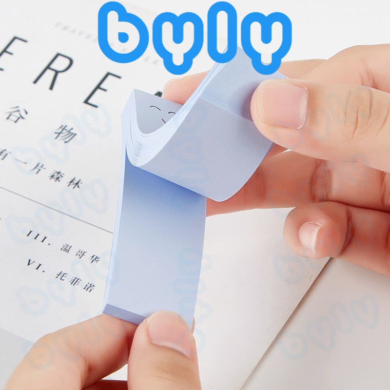 [Ship hỏa tốc] Sticky Note nhiều màu Macaron - 100 tờ / màu Baoke - TZ3009 - TZ3010 - TZ3011 - ByLy Store