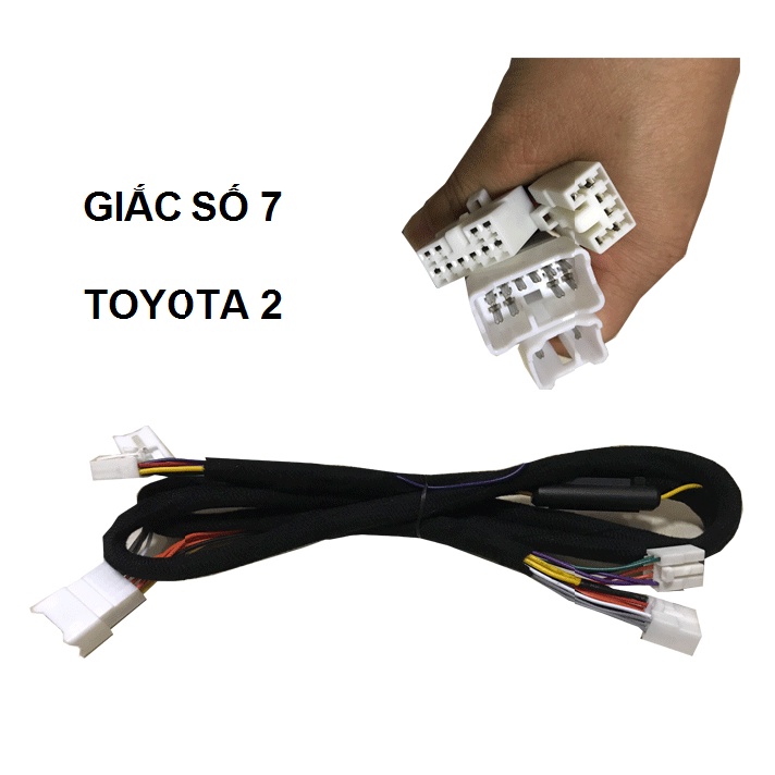Dây Amply / dây DSP ô tô cắm đầu zin hoặc đầu Android Hàng chuẩn)