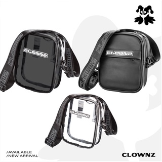 [Chính hãng] ClownZ túi phụ kiện thời trang clear/leather bag