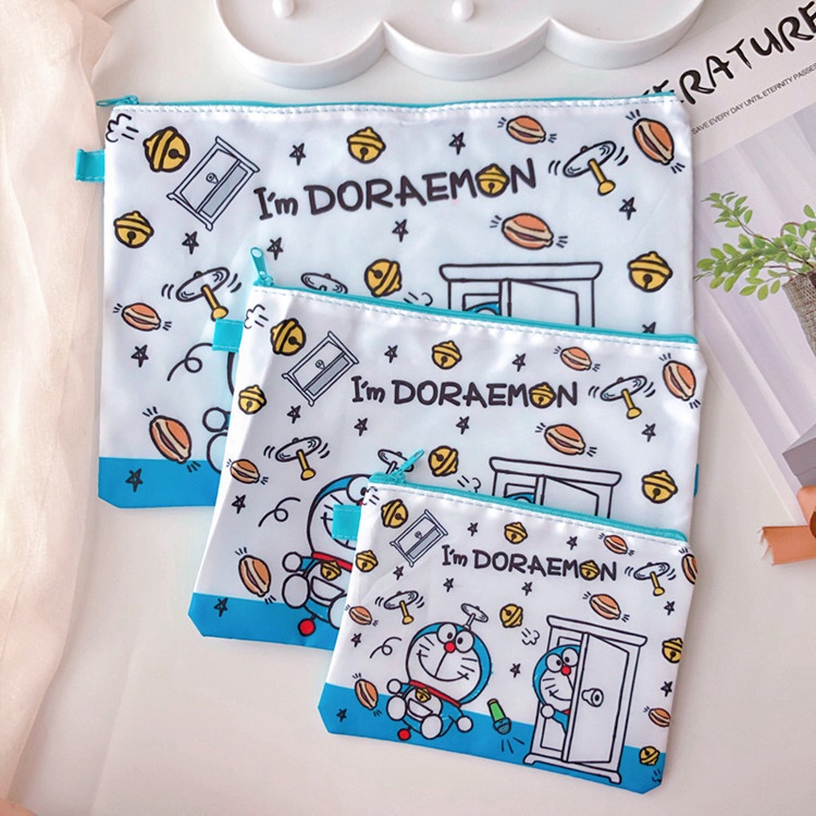 Set 3 Túi Đựng Tài Liệu Đa Năng Họa Tiết Hoạt Hình Sumikkogurashi
